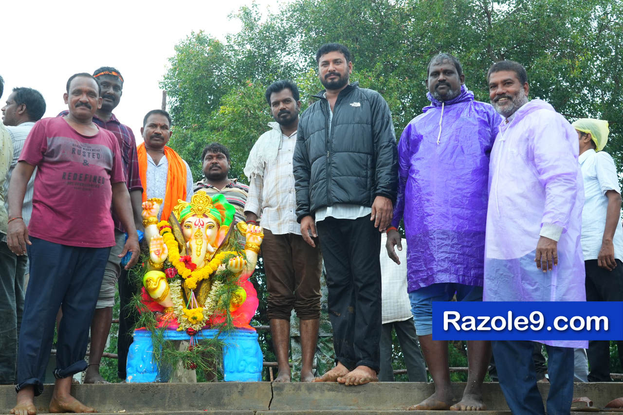 Razole Taluka Ganesh Nimajjanam